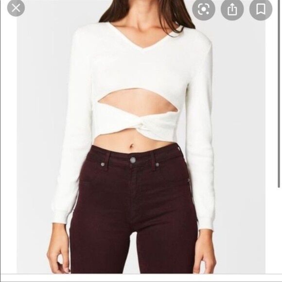 *Carmar Twist Cut Out Sweater - Picture 2 of 2